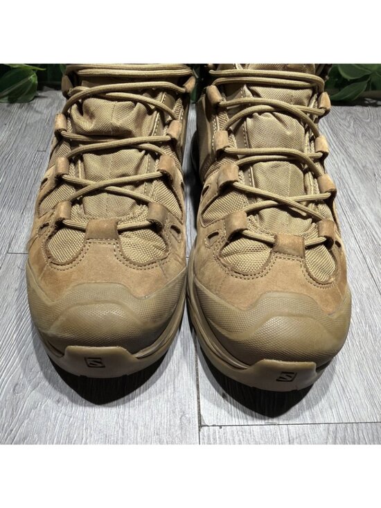 Salomon Quest 4D Forces 2 Tactical Boots Coyote Brown Mens 11.5 UK 11 EU 46 main image 12